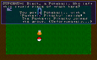 Apparently Supernum hated Pokémon for some reason.